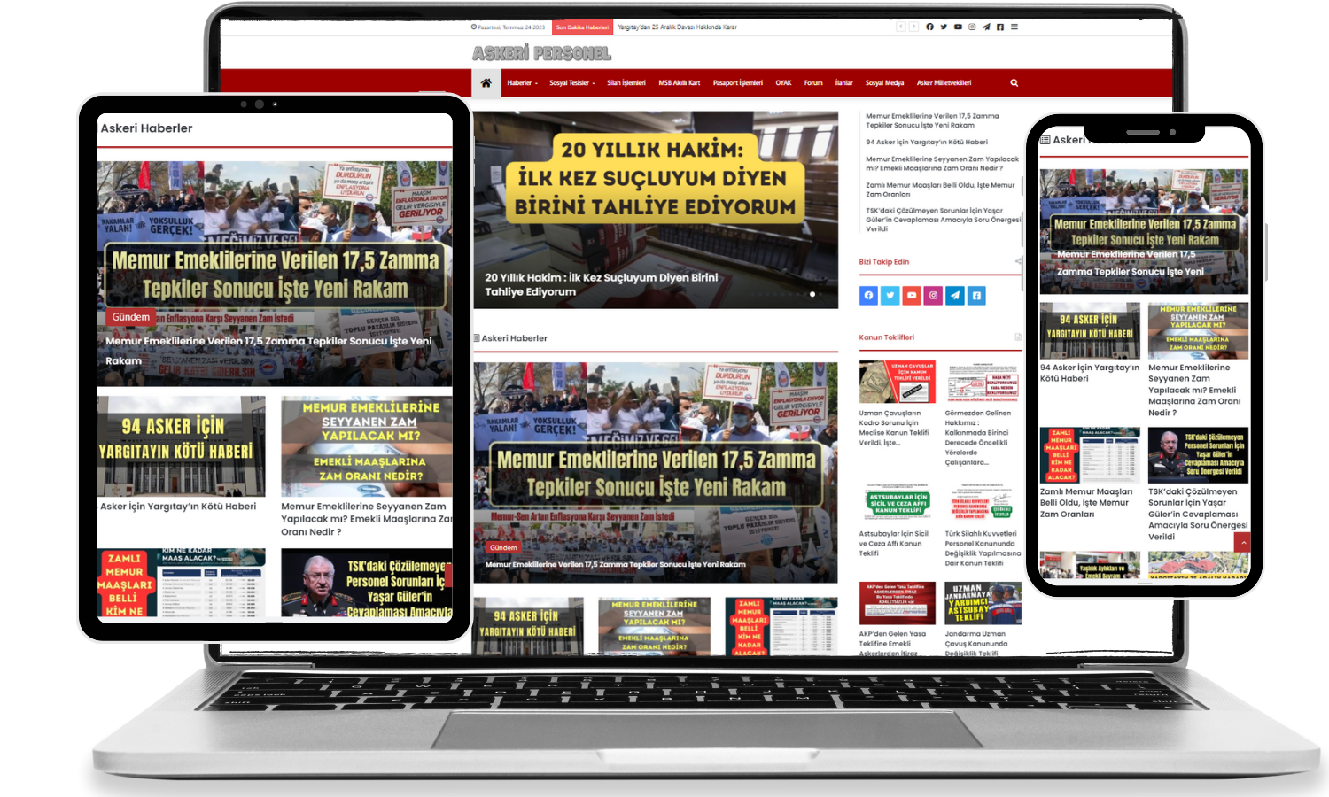 Haber Sitesi Yazılımı Responsive Tasarım Uygun Fiyat 1 Haber Sitesi Yazılımı Responsive Tasarım Uygun Fiyat