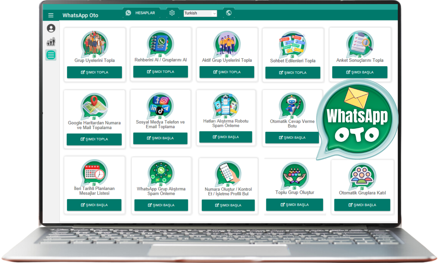 WhatsApp Toplu Mesaj Gönderme Programı