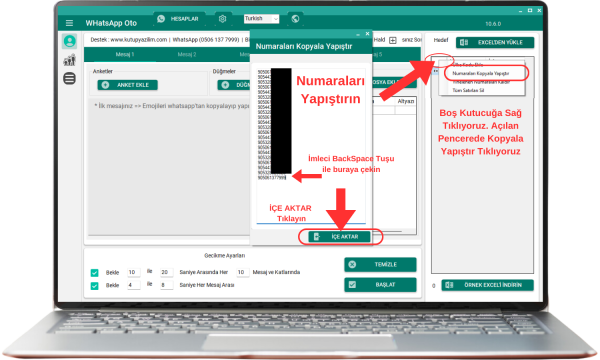 Rehberde Olmayan Kişilere Whatsapp’tan Mesaj Gönderme