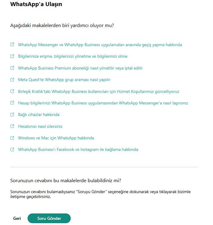 Kapatılan WhatsApp Nasıl Açılır? Detaylı Anlatım 3 Kapatılan WhatsApp Nasıl Açılır